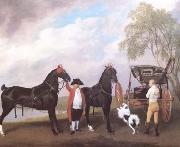 STUBBS, George The Prince of Wales' Phaeton (mk25) oil painting reproduction